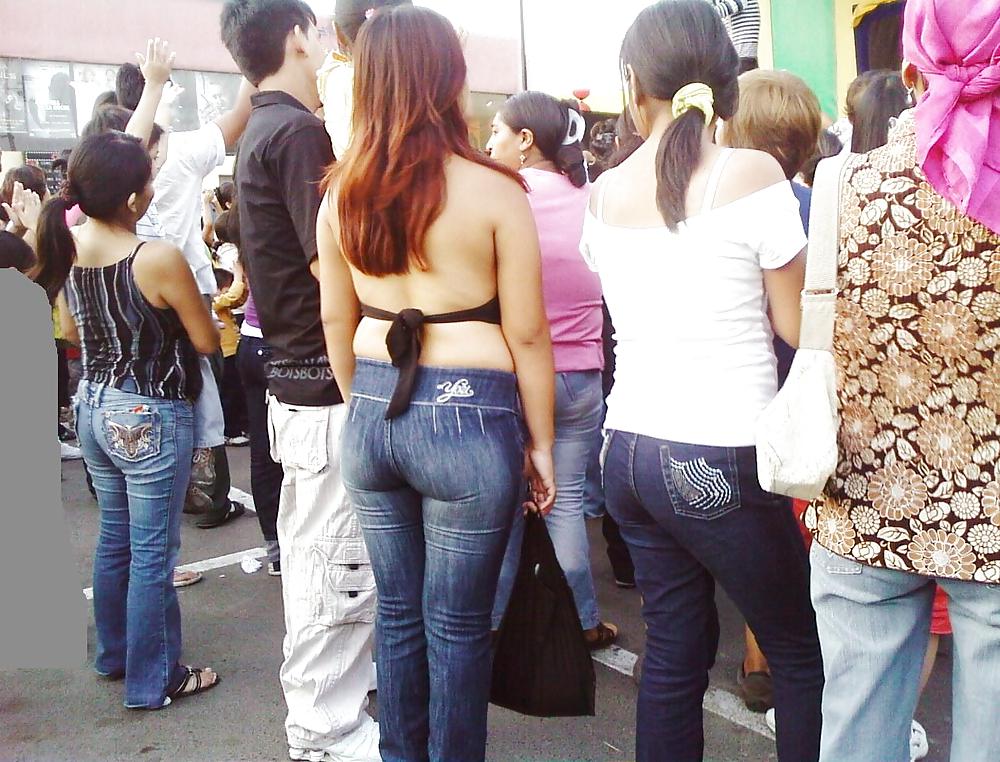 Nonporn candid  latina asses in jeans #22426681