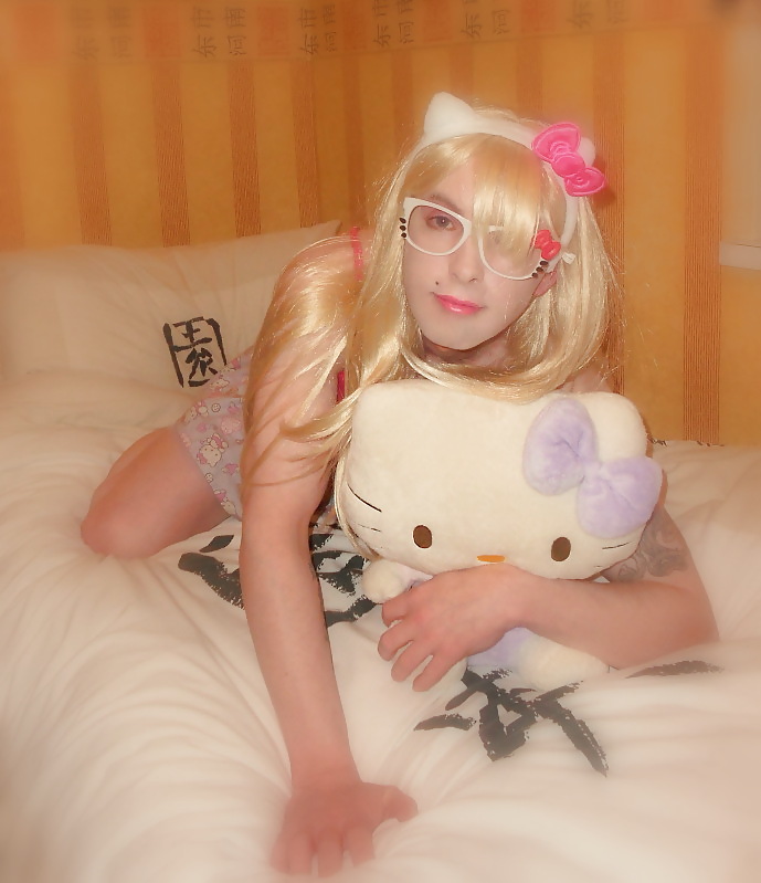 Me in my hello kitty cute outfit #9021871