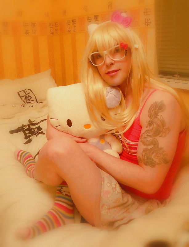 Me in my hello kitty cute outfit #9021975