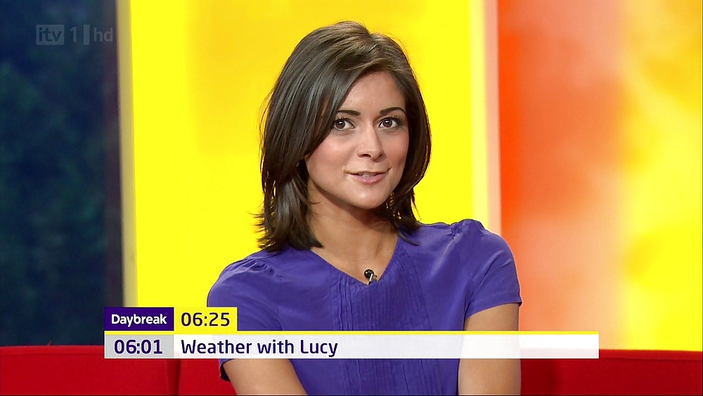 Lucy verasamy sexy weather girl #11722452