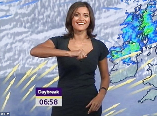 Lucy verasamy sexy weather girl #11722628