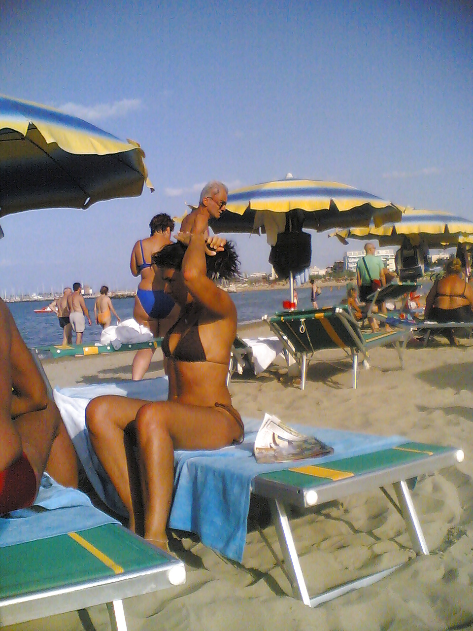 Offen Ass Italienischen Strand #7014725