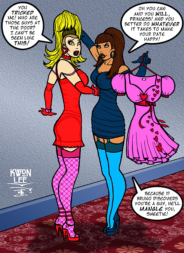 Feminization and sissy toons IV #7867860