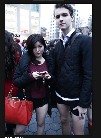 NYC: No Pants Subway Ride 2013 #15825808