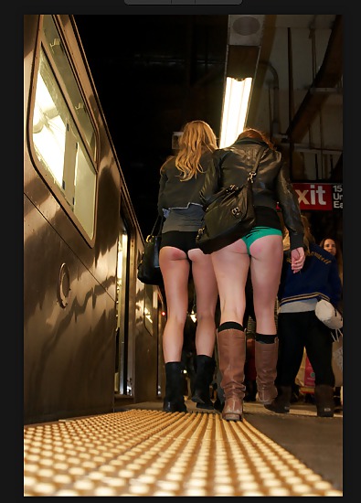 NYC: No Pants Subway Ride 2013 #15825974