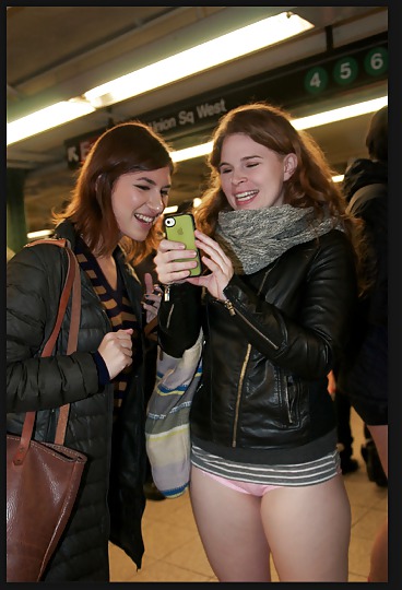NYC: No Pants Subway Ride 2013 #15826017