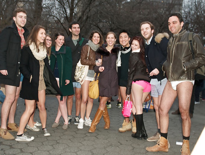 NYC: No Pants Subway Ride 2013 #15826055