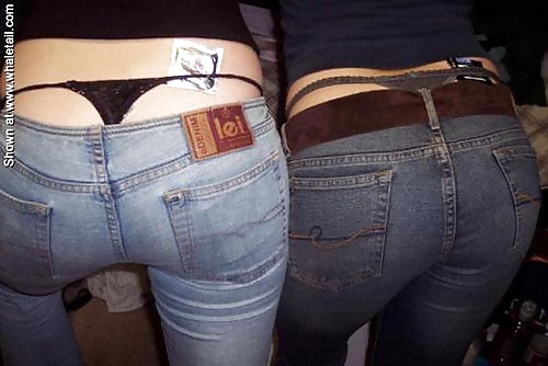 Beginner thong peeks, slips and ass. 