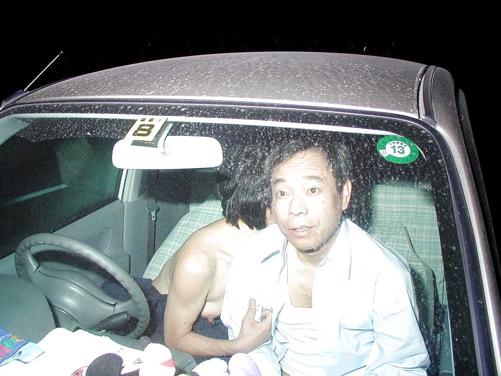Caught having a little car sex (Japan) #9498241