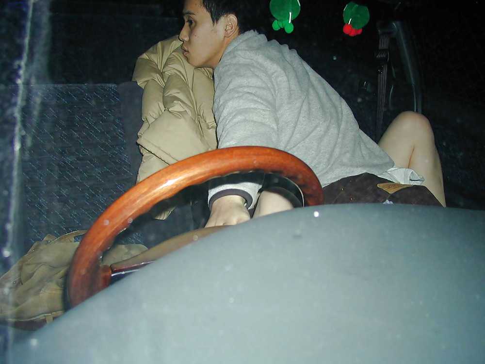 Caught having a little car sex (Japan) #9498675