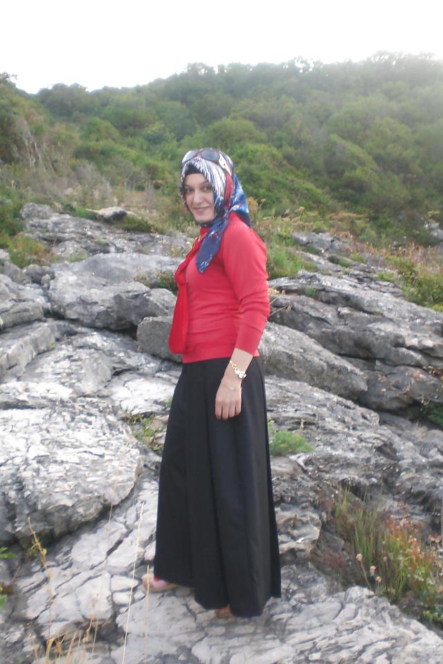 Turkish arab hijab turbanli asian kapali #18280285