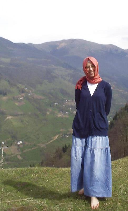 Turkish arab hijab turbanli asian kapali #18280321