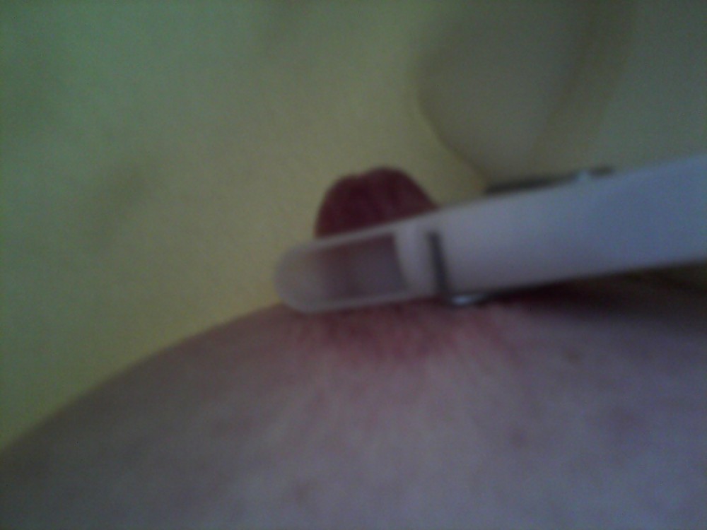 Because it's easier to snap than a shot of both tits...  #419037