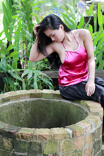 Red and black satin #20321469