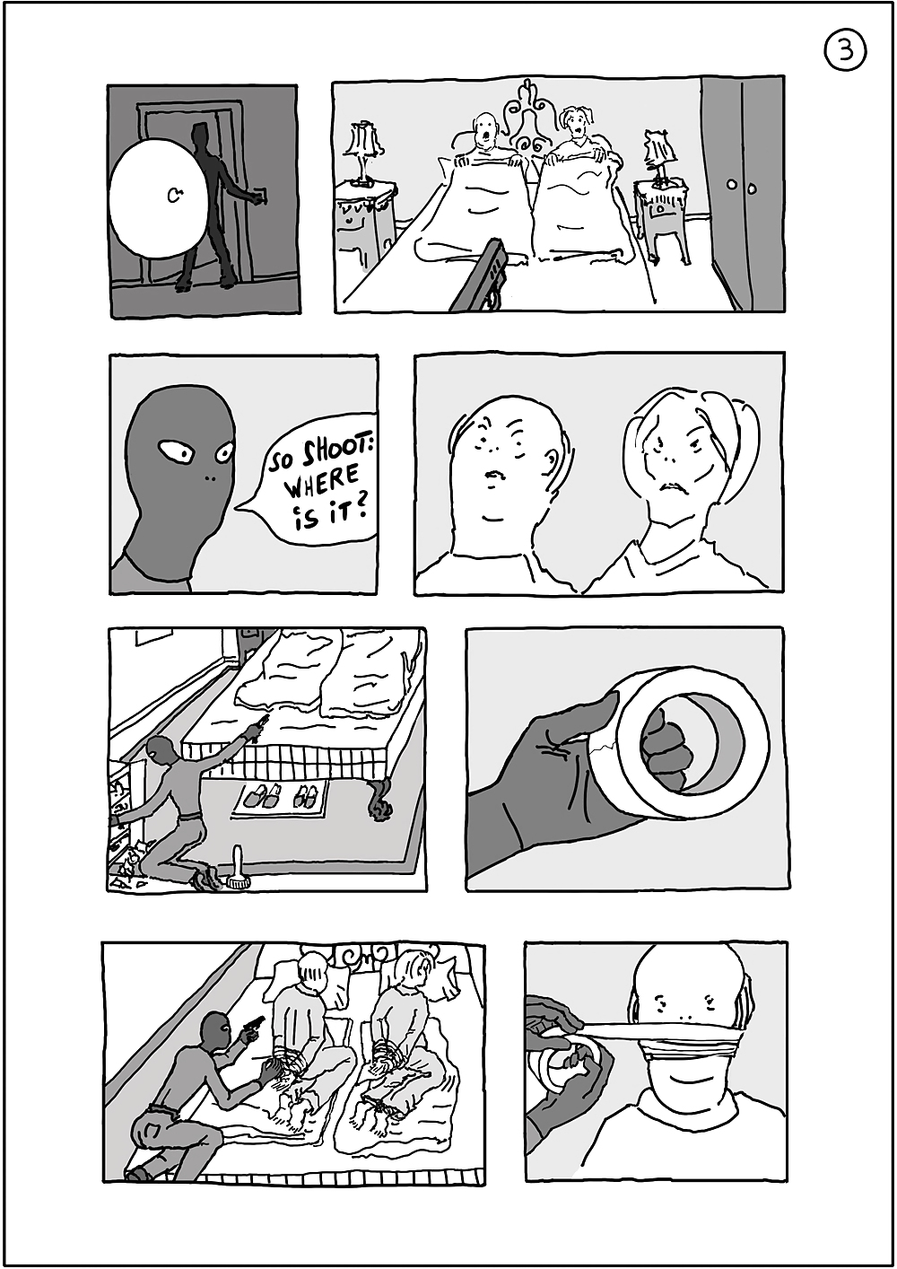 The guest, cartoon by chris ingres:)
 #18790075