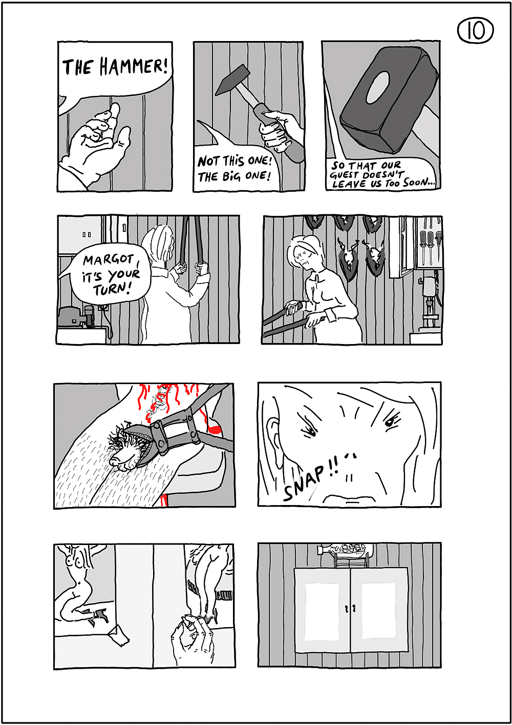 The guest, cartoon by chris ingres:)
 #18790141
