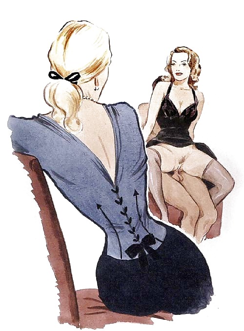 Femdom Illustration Vintage Fetish #1335012