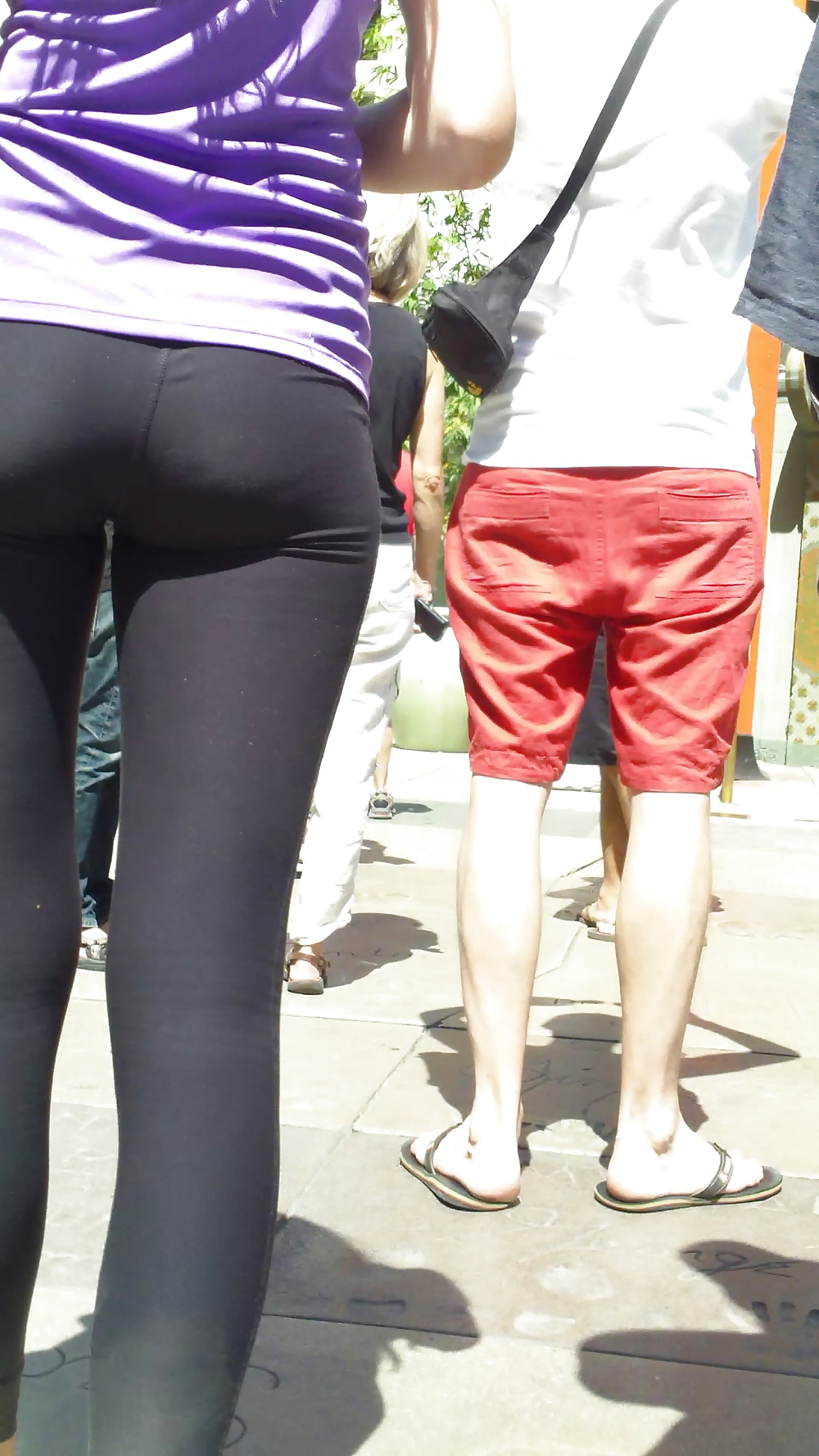 Cute teen ass & butt in spandex pants #21933459