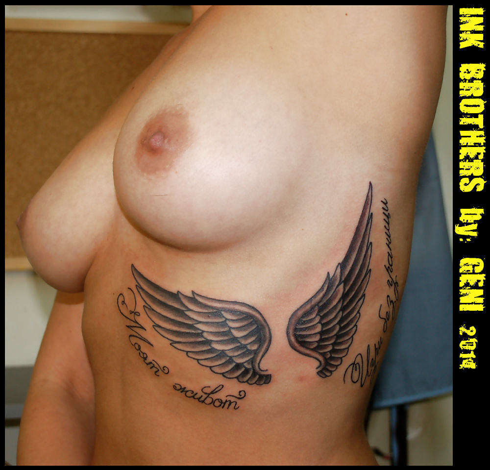 Bulgarian Nipple Piercing and Tattoos BooBs  #476888