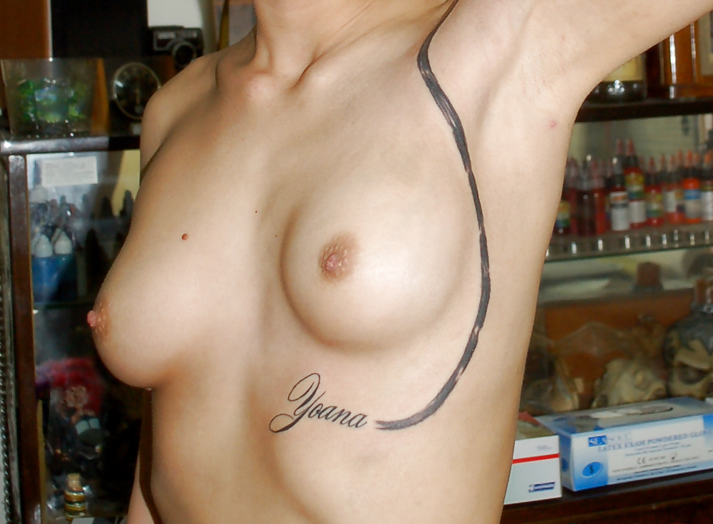 Bulgarian Nipple Piercing and Tattoos BooBs  #477200