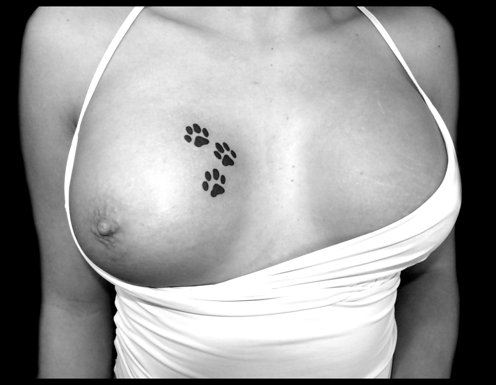 Bulgarian Nipple Piercing and Tattoos BooBs  #479830
