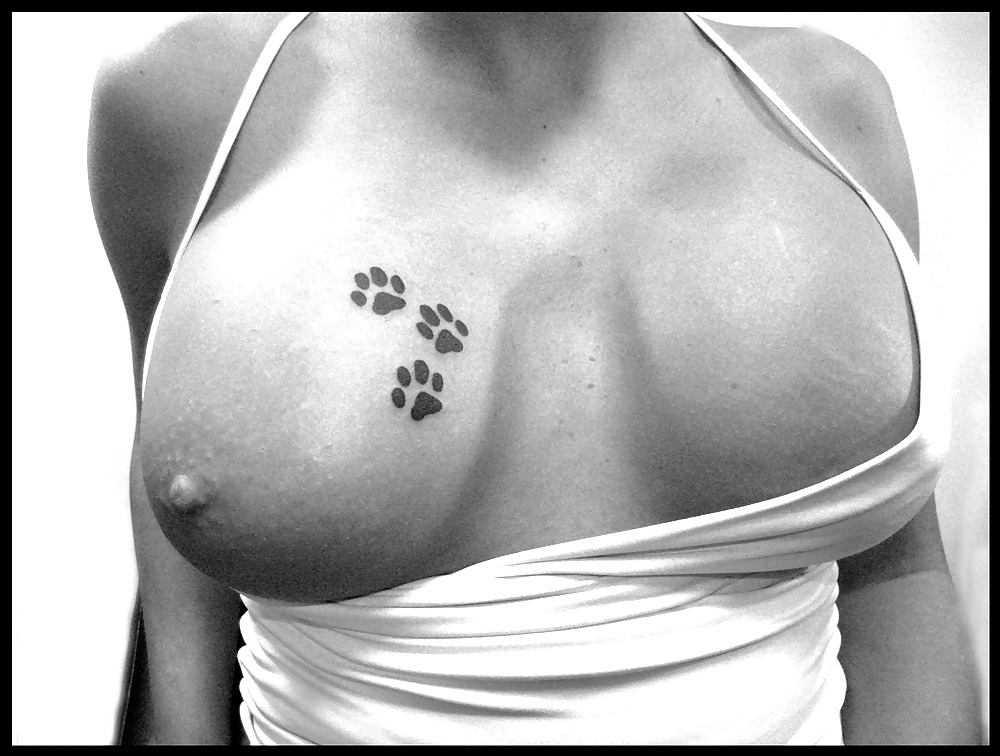 Bulgarian Nipple Piercing and Tattoos BooBs  #479852