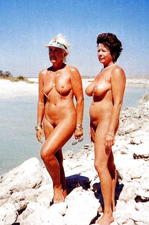 Vintage Beach Nudist #10868453