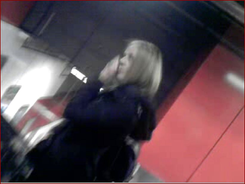 Blond industry lady upskirt #9707482