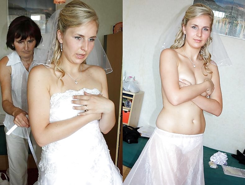 Real Amateur Brides - Dressed & Undressed 4 #4135302