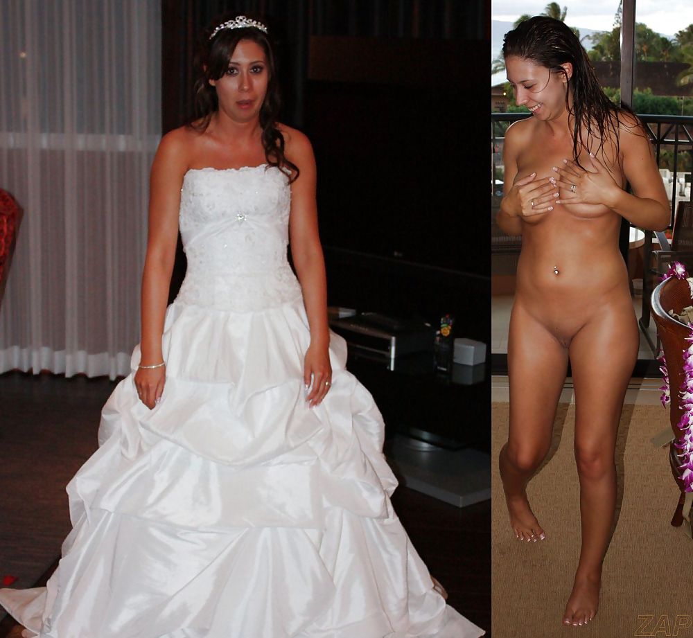 Real Amateur Brides - Dressed & Undressed 4 #4135324