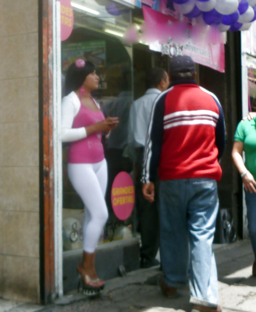 Mexican prostitute clear leggings #9930925