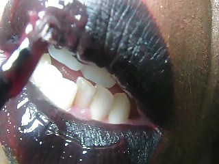 Black Lipstick Fetish #8293670
