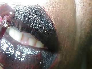 Black Lipstick Fetish #8293679