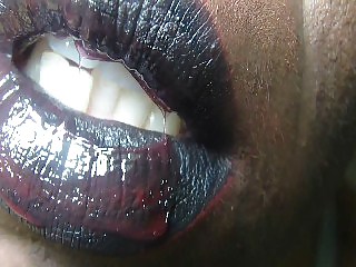 Black Lipstick Fetish #8293681