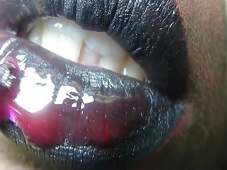 Black Lipstick Fetish #8293691