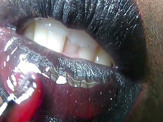 Black Lipstick Fetish #8293695
