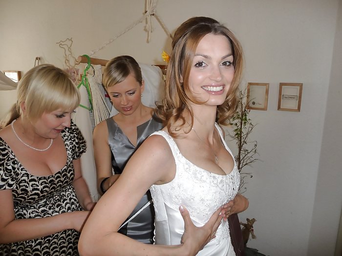 Private:  Bride Getting Dressed #4732694