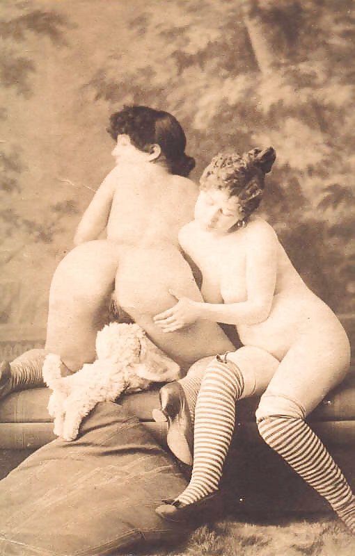 Vintage Porno Fotokunst 2 - Verschiedene Künstler C. 1850 - 1920 #6199179