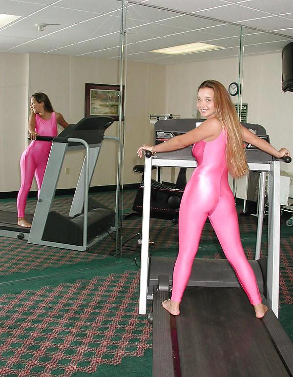 Pink catsuit #7208485
