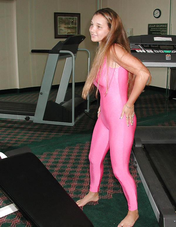 Pink catsuit #7208608