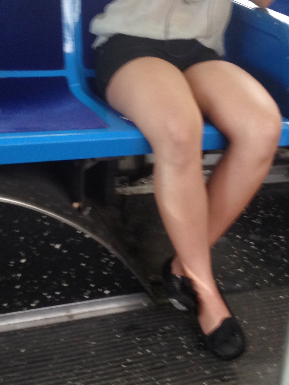 Just couldnt stop staring at her legs. #17542529