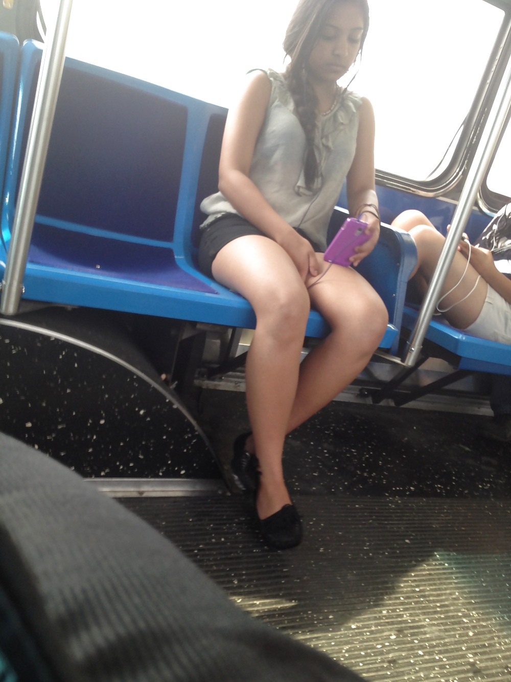 Just couldnt stop staring at her legs. #17542619