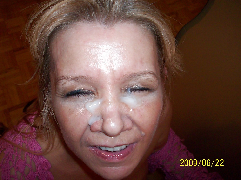 Amateur facial mature woman #1226506