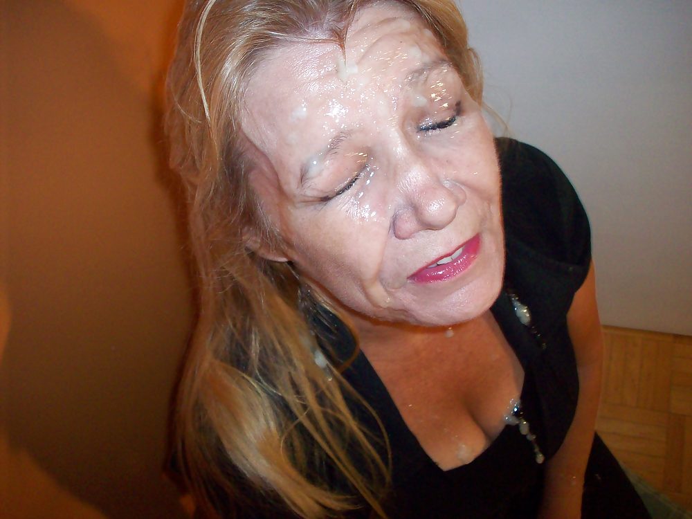 Amateur facial mature woman #1226574