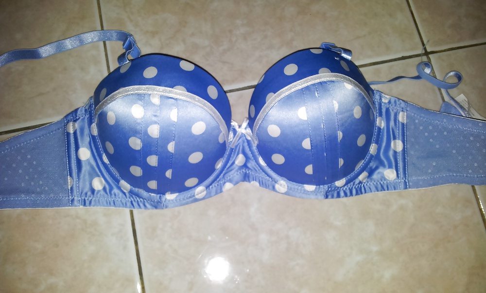 Cum on sister blue padded bra #13615295