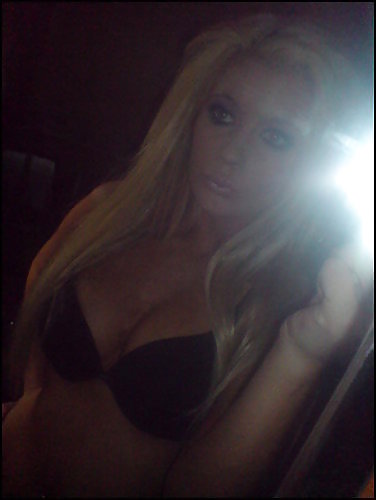 Hot blond girl self pictures #3879442