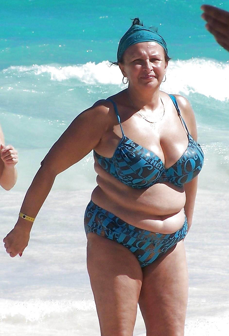 Hot bikini granny bbw #10088333