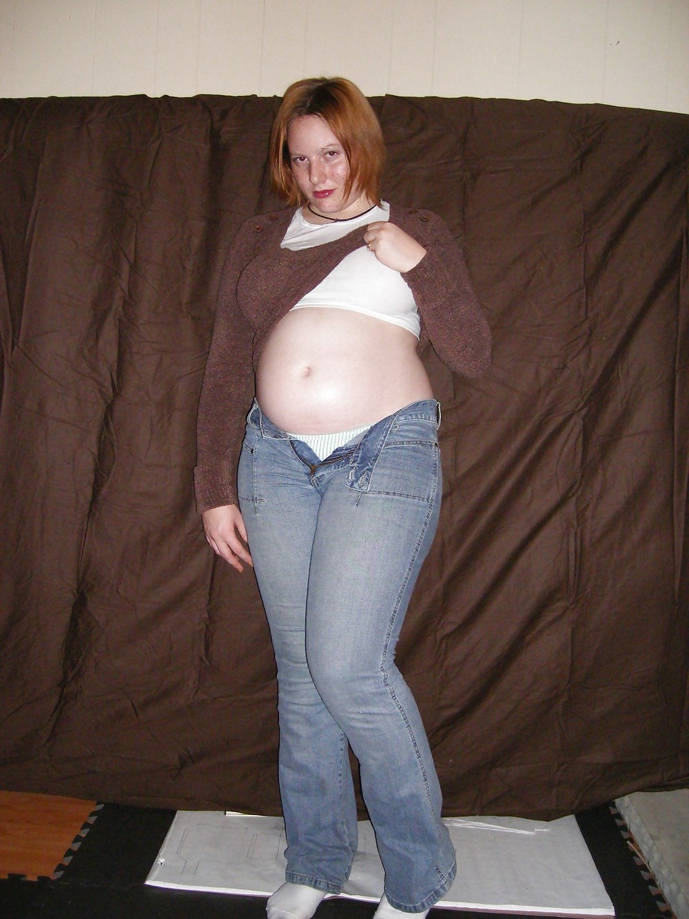 CHUBBY PREGNANT MODELLING #1054857