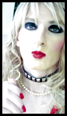 Transvestite crossdresser posing  #15148344