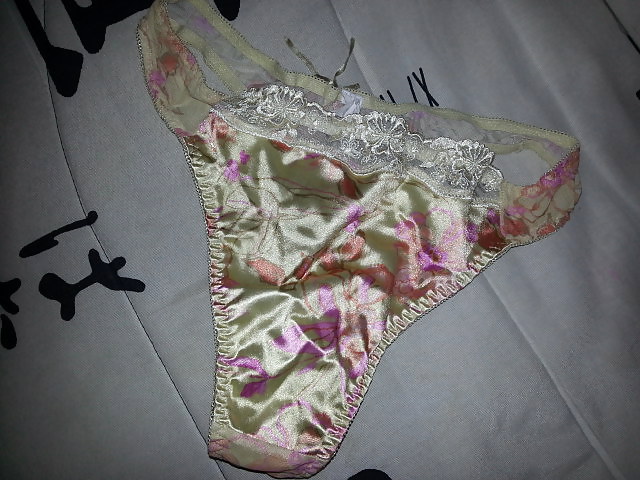 Satin thongs #17539072